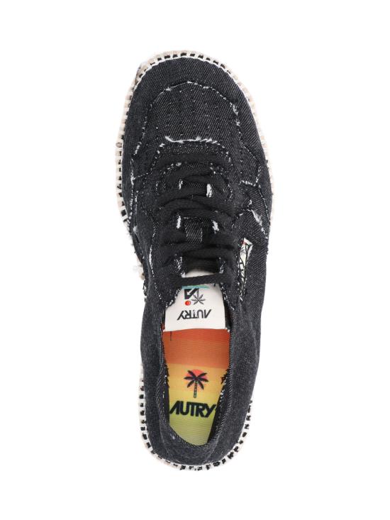 26SS 오트리 SANDY 샌디 에스파드리유 스니커즈 ESLW CV02 Black - AUTRY