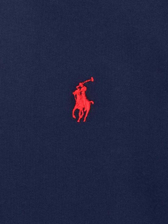 26SS 폴로 랄프로렌 포니 자수 플리스 후드 티셔츠 710 766778 007 Blue - POLO RALPH LAUREN