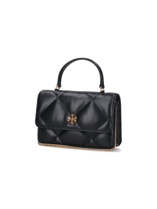 26SS 토리버치 키라 다이아몬드 퀼트 체인 숄더백 158326 001 Black - TORY BURCH