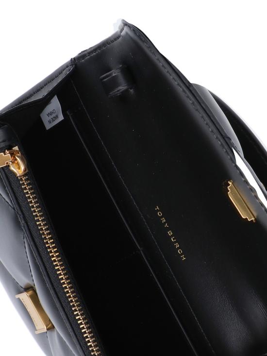 26SS 토리버치 키라 다이아몬드 퀼트 체인 숄더백 158326 001 Black - TORY BURCH