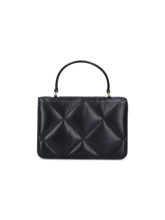 26SS 토리버치 키라 다이아몬드 퀼트 체인 숄더백 158326 001 Black - TORY BURCH