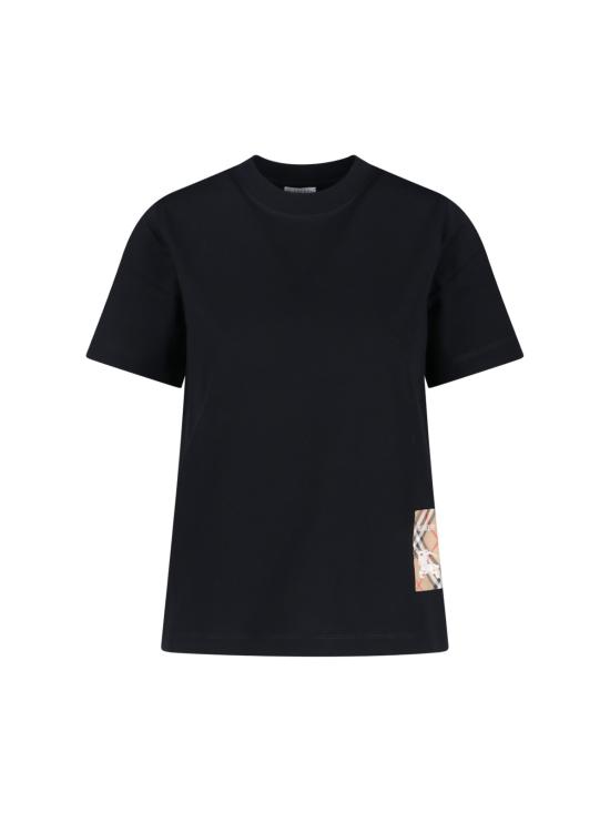 26SS 버버리 반팔 티셔츠 8104883 A1189 Black