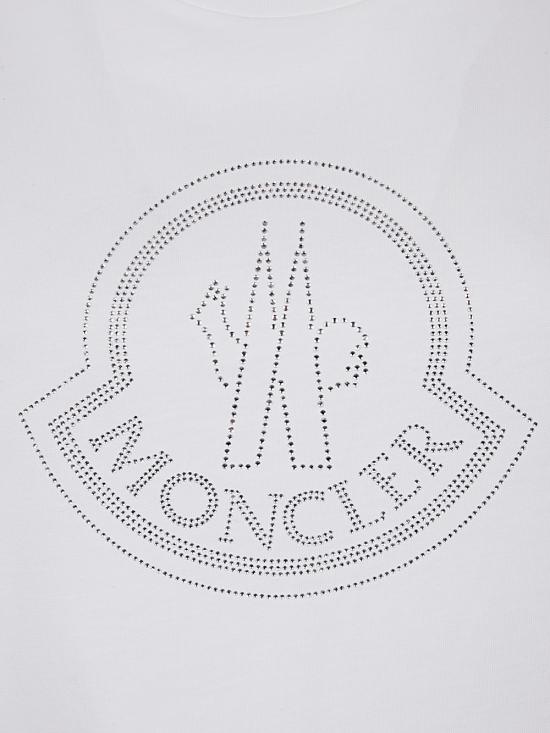 24FW 몽클레어 반팔 티셔츠 J2 093 8C000 17 829FB 033 WHITE - MONCLER