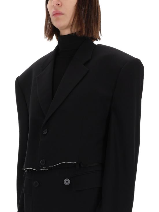 25FW 발렌시아가 자켓 839295 TRT011000 BLACK - BALENCIAGA