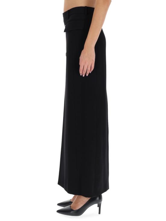 25FW 발렌시아가 롱 스커트 838768 TRT011000 BLACK - BALENCIAGA