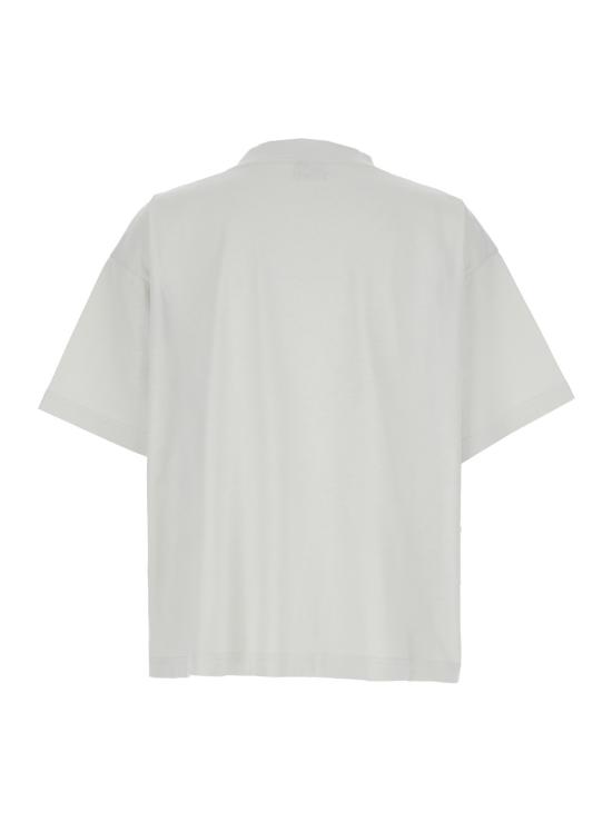 25FW 발렌시아가 나노 BB 크롭 티셔츠 818431 TSVU49012 WHITE - BALENCIAGA