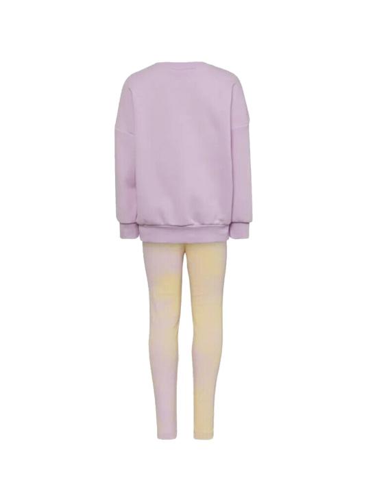  [키즈] 아디다스 캐주얼 세트 HK2945K PINKYEL MULTICOLOUR - ADIDAS