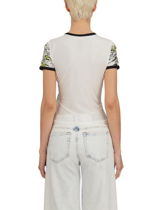 25SS 디젤 반팔 티셔츠 LA166360KNAU141 White - DIESEL