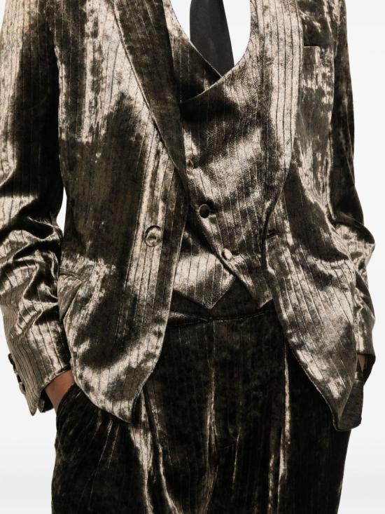 25FW 엠포리오 아르마니 수트 세트 EM004187 TE18451U6203 Beige - EMPORIO ARMANI