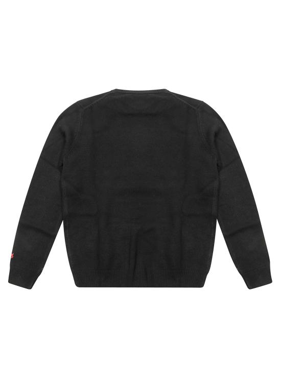 25FW [키즈] 세인트바쓰 가디건 DOU0001 00326I SNOOPY DJ 00 EMB NERO - MC2 SAINT BARTH