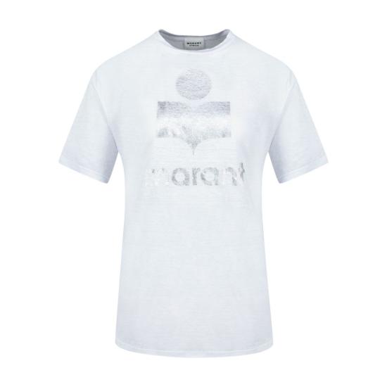 26SS 이자벨마랑 즈웰 로고 티셔츠 TS0001FB A1N10E 20WH WHITE