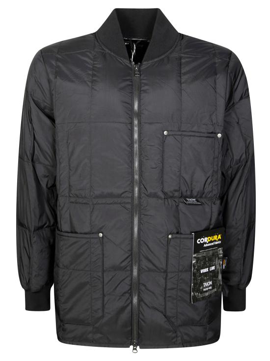 25FW 타이온 숏패딩 108WZWK BLACK NERO