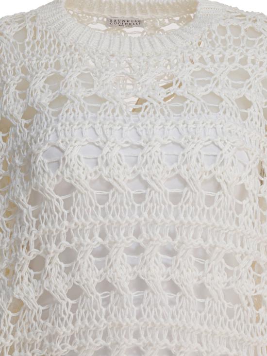 25FW 브루넬로 쿠치넬리 오픈 니트 스웨터  M3Y342010PC2723 - BRUNELLO CUCINELLI