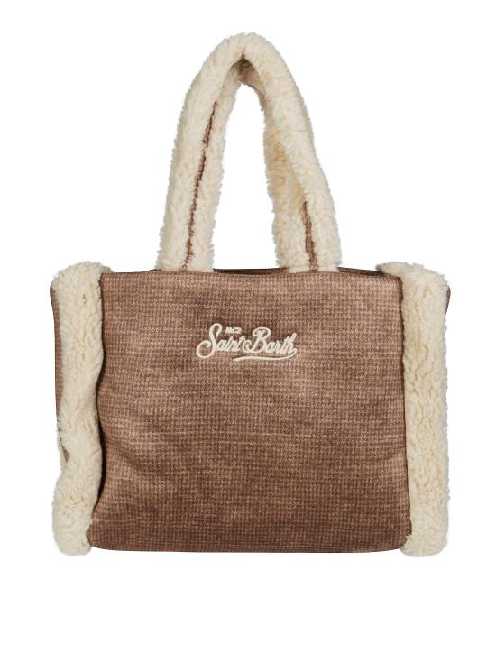 25FW [키즈] 세인트바쓰 크로스백 COL0031 00285I PIED DE POULE 19 EMB TEDDY - MC2 SAINT BARTH