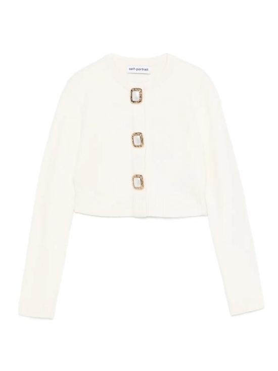 25FW 셀프 포트레이트 울 가디건 AW25018CC CREAM