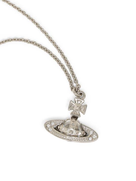 25FW 비비안웨스트우드 목걸이/팬던트 63020160 02P116 CN Platinum - VIVIENNE WESTWOOD