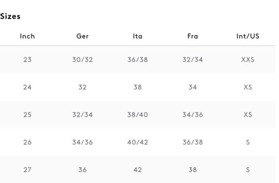  클로즈드 데님 스커트 닫힌 A라인 - CLOSED