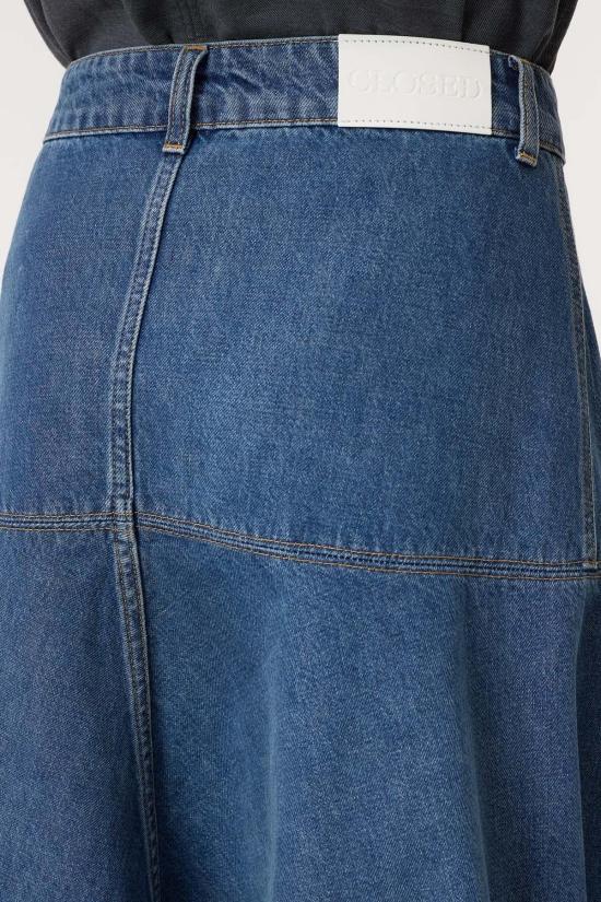  클로즈드 데님 스커트 닫힌 A라인 - CLOSED