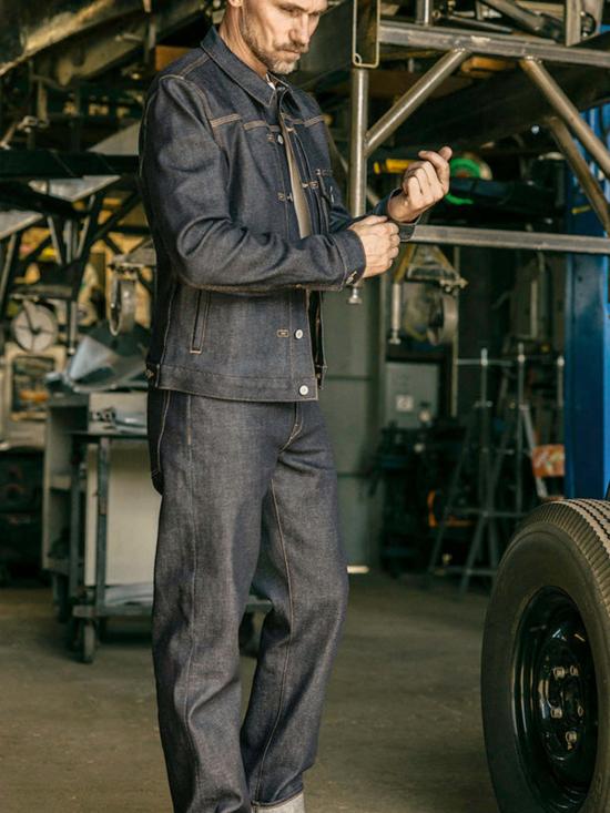  히로시 카토 데님 팬츠 더 배럴 클래식 스트레이트 진 - HIROSHI KATO