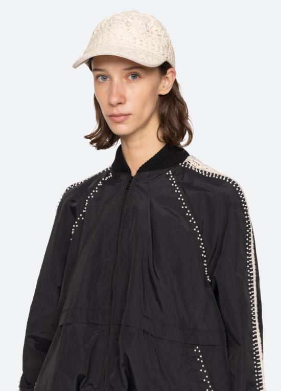  씨뉴욕 볼캡 씨 나이 리라 캡 크림 - SEA NY