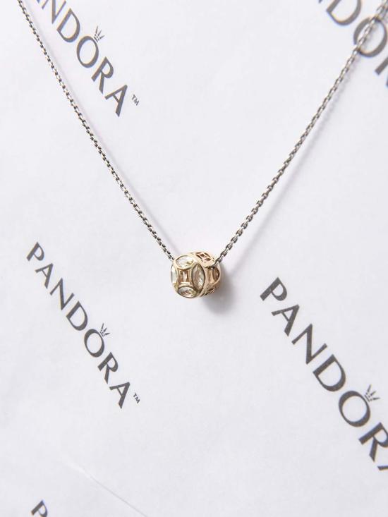  판도라 목걸이/팬던트 굿 포춘 코인 참 - PANDORA