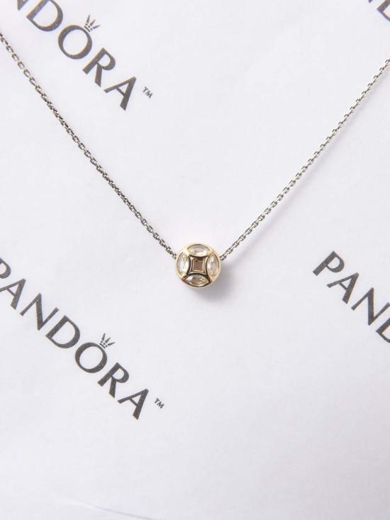  판도라 목걸이/팬던트 굿 포춘 코인 참 - PANDORA