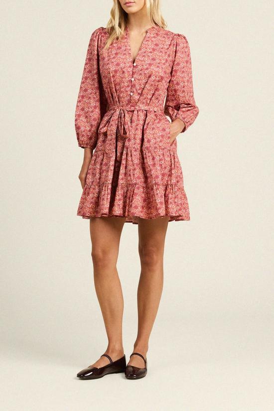  트로바타 숏 원피스 셀레스테 드레스 에테리얼 바인 - TROVATA