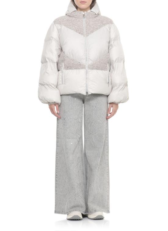 25FW 빠니깔레 숏패딩 D371027CA TU37D58B0911 Beige - Panicale