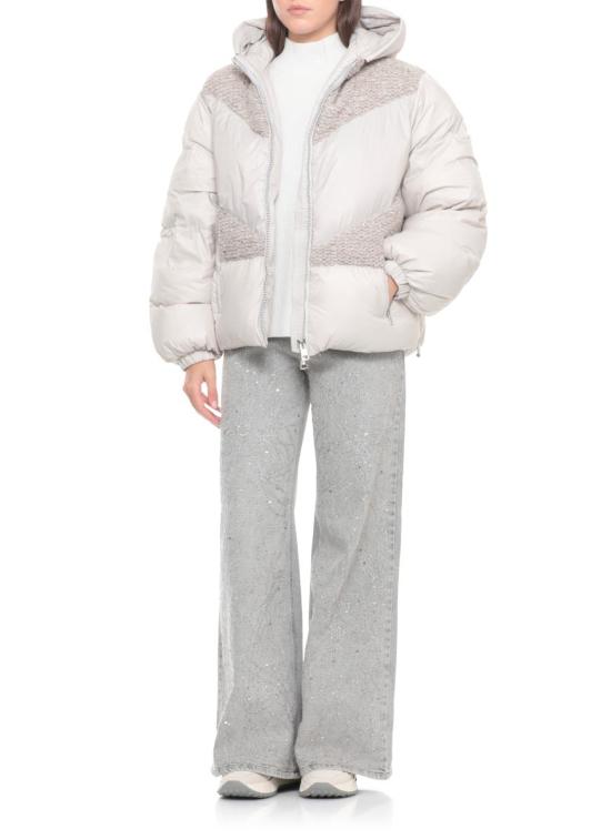 25FW 빠니깔레 숏패딩 D371027CA TU37D58B0911 Beige - Panicale