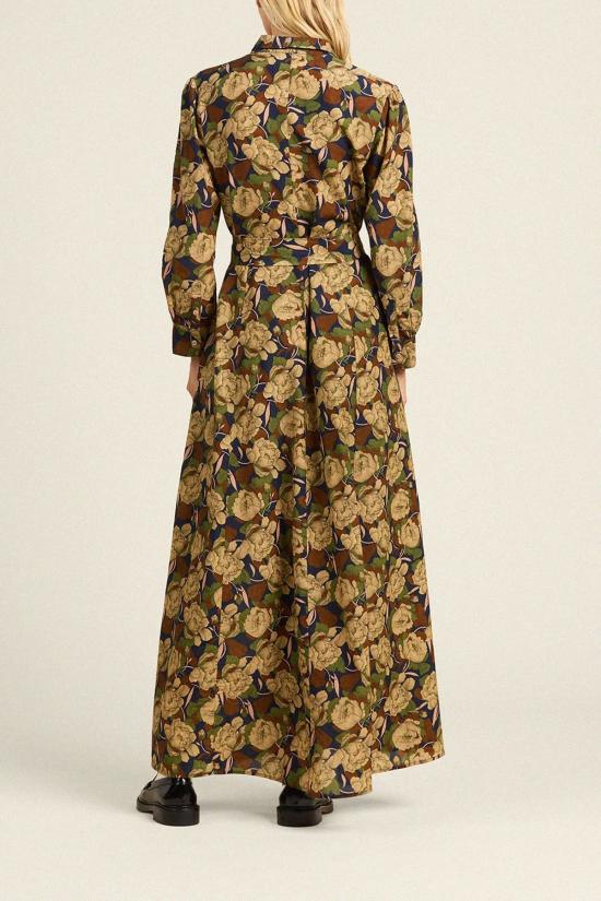  트로바타 롱 원피스 엘리엇 드레스 버베나 베일 - TROVATA