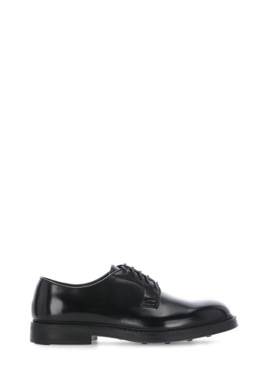 25FW 듀칼 레더 레이스업 슈즈 DU1385BRUXUF007NN00DERBY HORSENERO F DO NERO Black