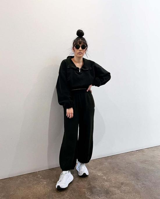  르 본 숍 스트레이트 팬츠 Le Bon Shoppe 프렌치 테리 벌룬 팬츠 - Le Bon Shoppe