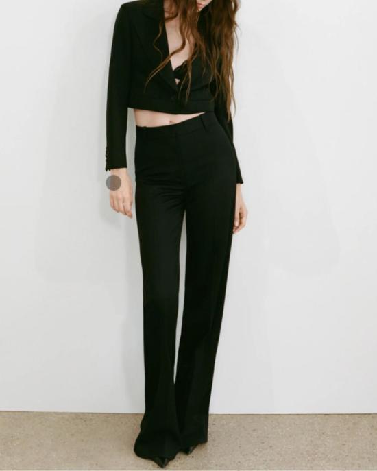  닐리로탄 스트레이트 팬츠 닐리 로탄 리버스 팬츠 블랙 - NILI LOTAN