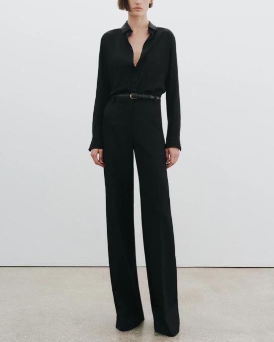  닐리로탄 스트레이트 팬츠 닐리 로탄 리버스 팬츠 블랙 - NILI LOTAN