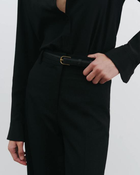  닐리로탄 스트레이트 팬츠 닐리 로탄 리버스 팬츠 블랙 - NILI LOTAN