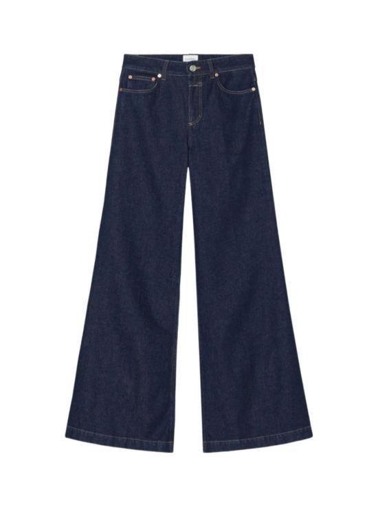  클로즈드 데님 팬츠 닫힌 와이드 글로우업 데님 진 - CLOSED