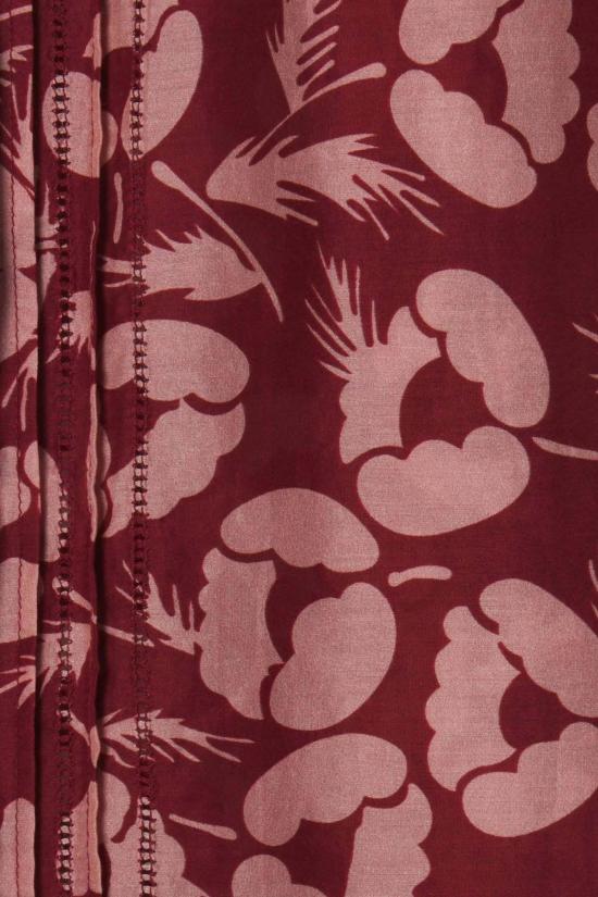  트로바타 블라우스 Trovata 미라  브라이어 로즈우드 - TROVATA