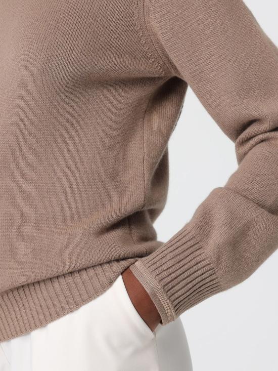 25FW 파비아나 필리피 플래티넘 스웨터 MAD225F465L517 1271 Brown - FABIANA FILIPPI