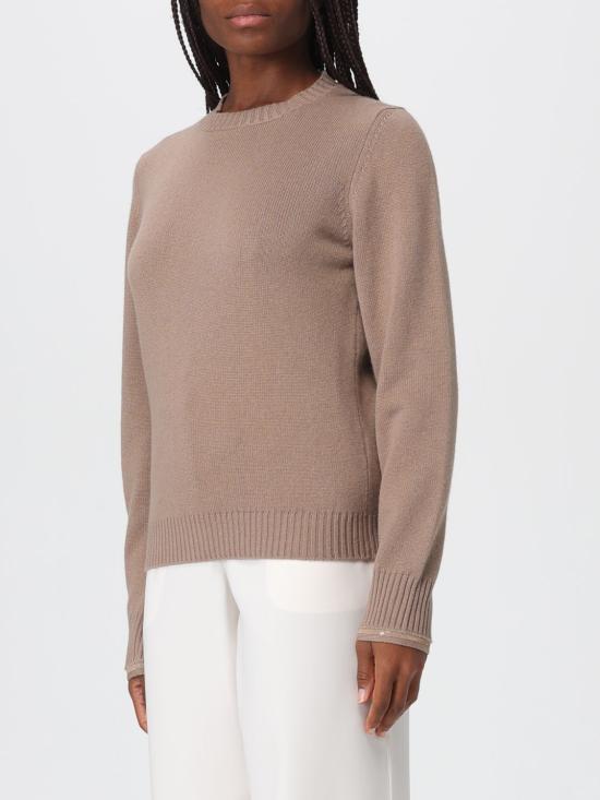 25FW 파비아나 필리피 플래티넘 스웨터 MAD225F465L517 1271 Brown - FABIANA FILIPPI