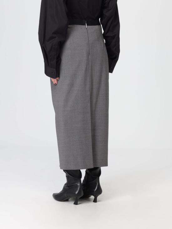 25FW 엠에스지엠 롱 스커트 3941MDD23257605 98 Grey - MSGM
