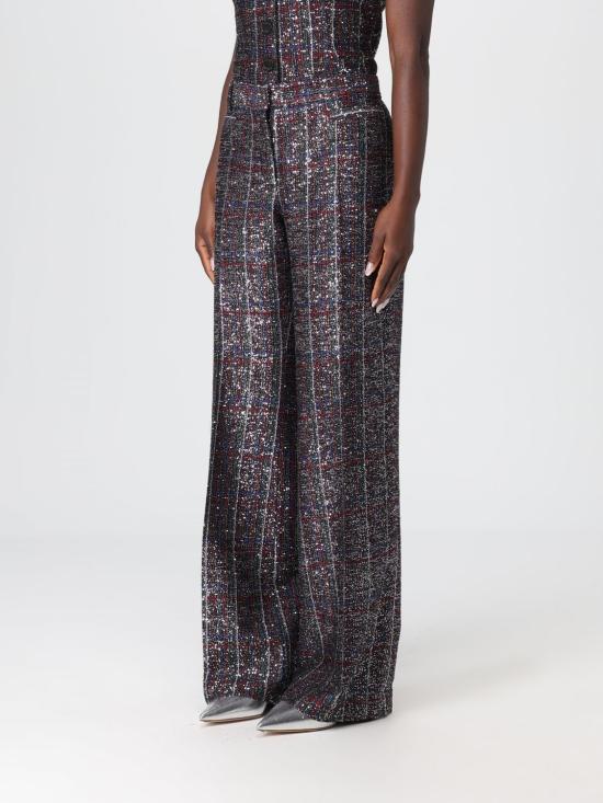 25FW 미소니 팔라초 팬츠 DS25WI0ZBC005V S91R4 Black - MISSONI