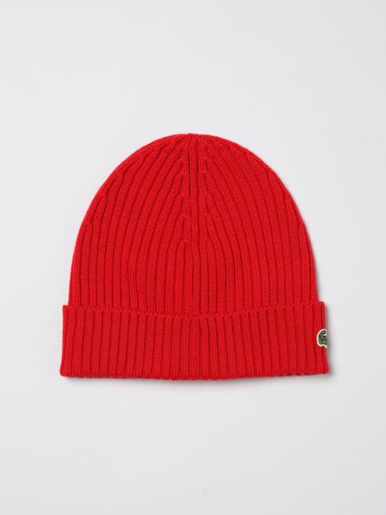 25FW 라코스테 비니 RB0001 240 Red - LACOSTE