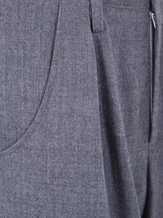 25FW 와이즈 요지 야마모토 스트레이트 팬츠 YMP09129 1 Grey - Y’S YOHJI YAMAMOTO