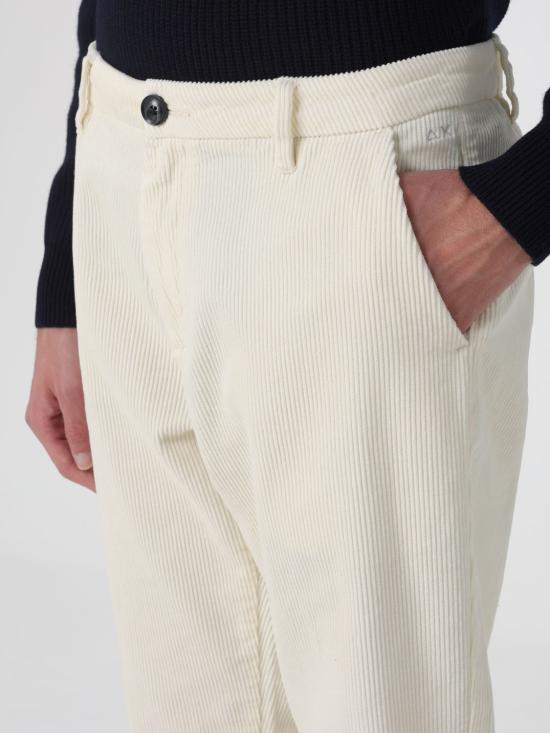 25FW 썬 68 스트레이트 팬츠 P45105 31 Yellow Cream - SUN 68