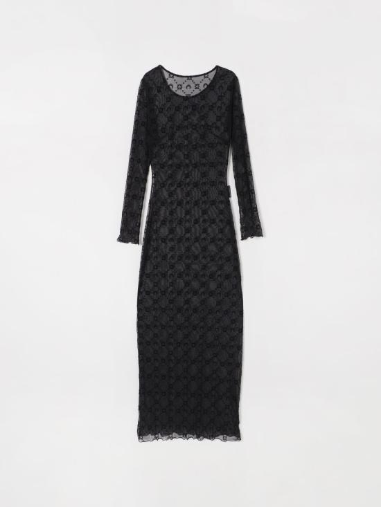 25FW 마린세르 롱 원피스 WDR297BCJER0005 BK99 Black - MARINE SERRE