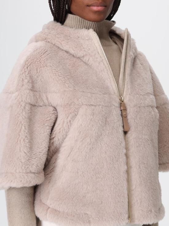 25FW 막스마라 페탈로 숏 코트 2524736192600 002 Beige - MAX MARA