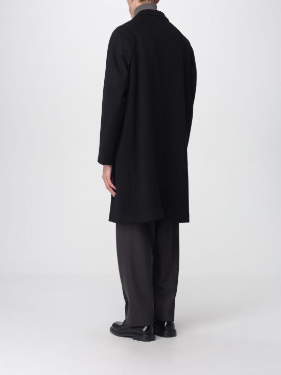 25FW 꼬르넬리아니 코트 261A202662358 020 Black - CORNELIANI