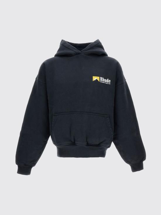 25FW 루드 긴팔 티셔츠 RHPF25HO07012 0027 Black