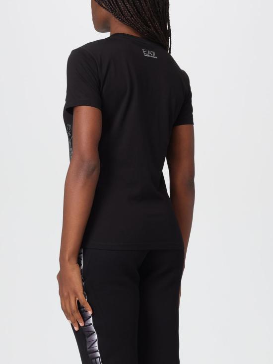 25FW 엠포리오 아르마니 반팔 티셔츠 7W000521AF12503 UC001 Black - EMPORIO ARMANI