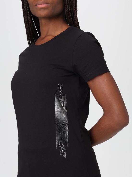 25FW 엠포리오 아르마니 반팔 티셔츠 7W000521AF12503 UC001 Black - EMPORIO ARMANI